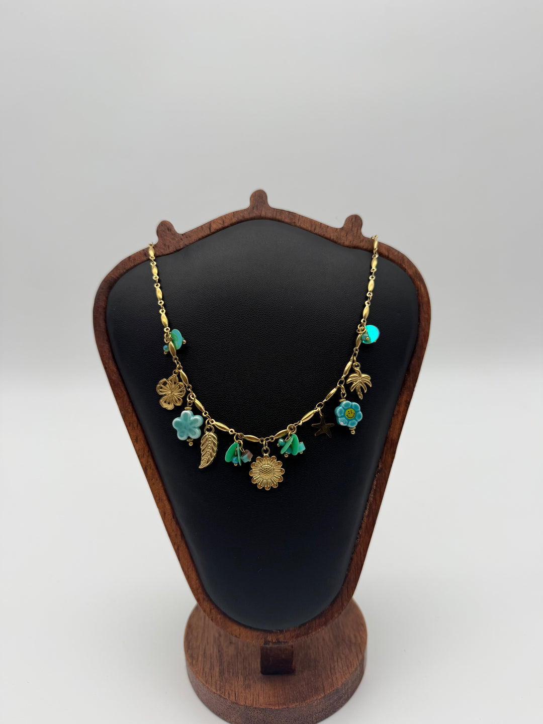 Collier Nelly Bleu