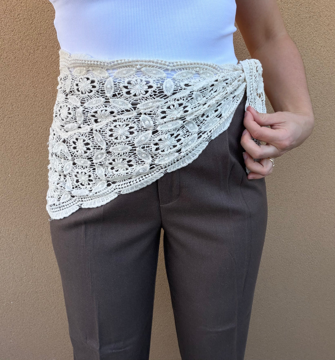 Foulard en crochet