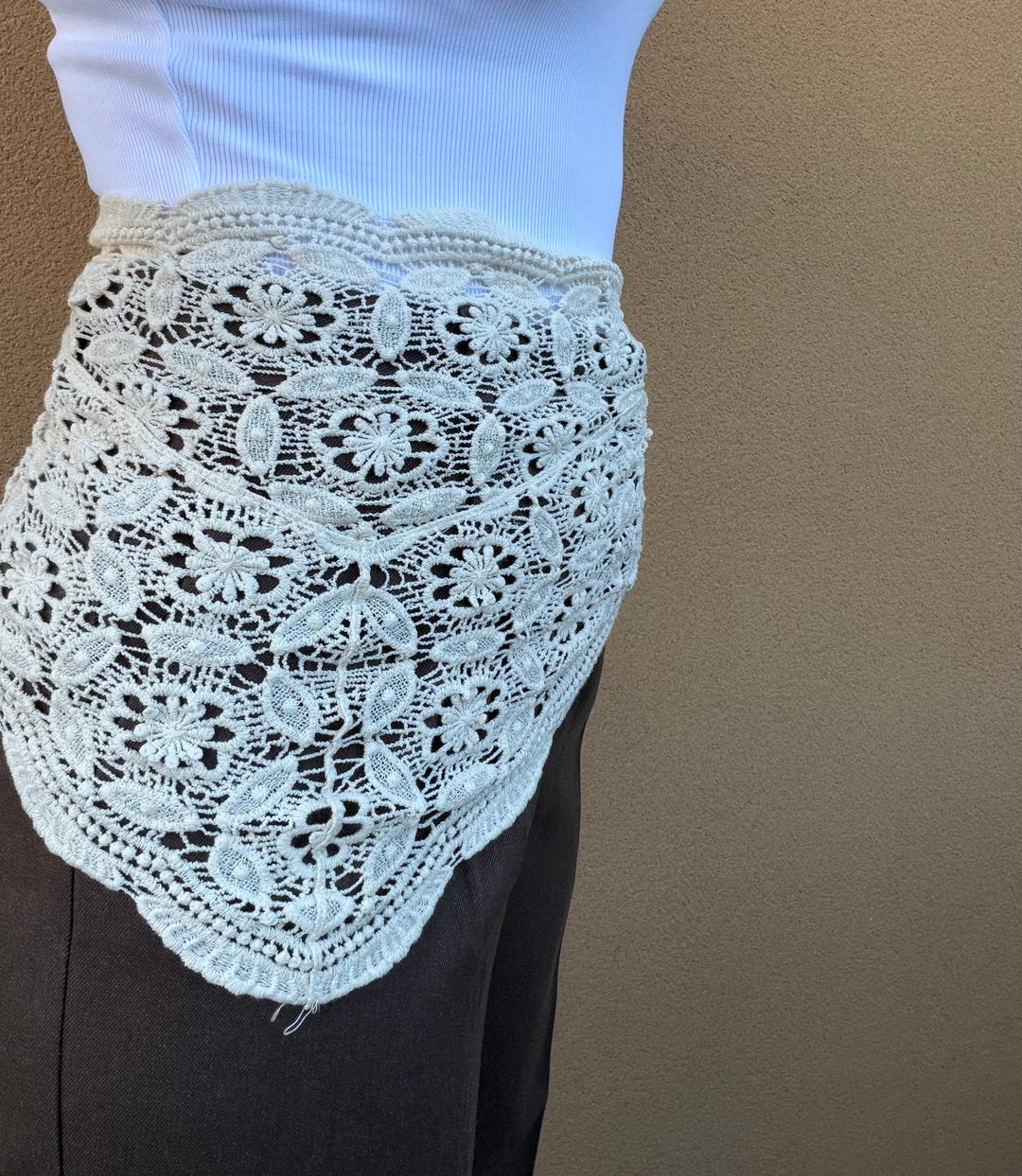 Foulard en crochet