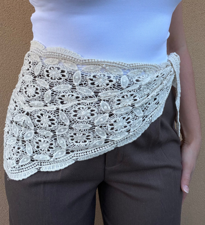 Foulard en crochet