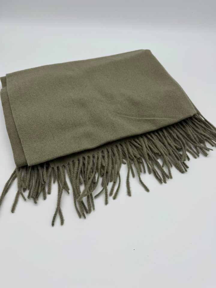 Écharpe kaki