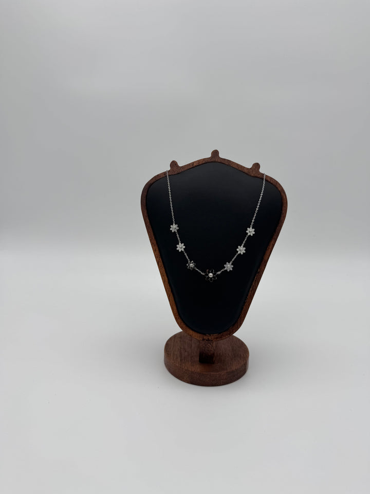 Collier fleurs