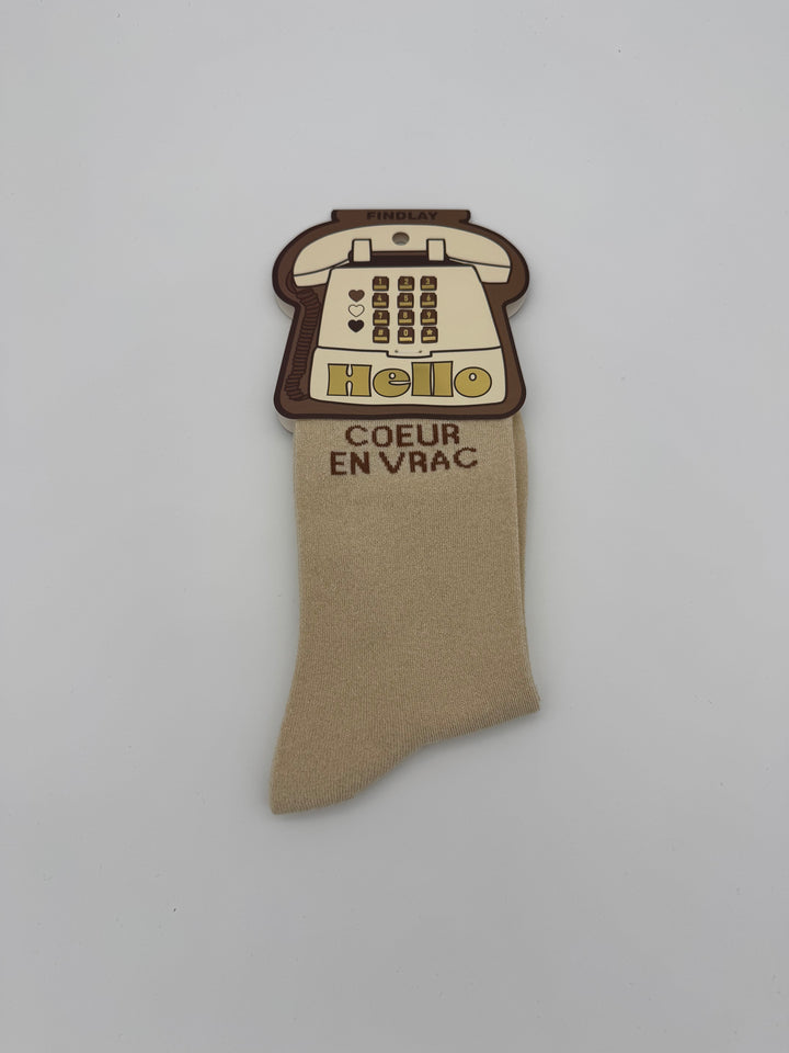 Chaussette Cœur en vrac