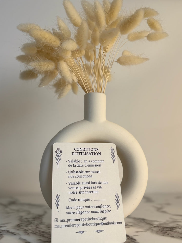 Carte Cadeau Ma Première Petite Boutique 🎁